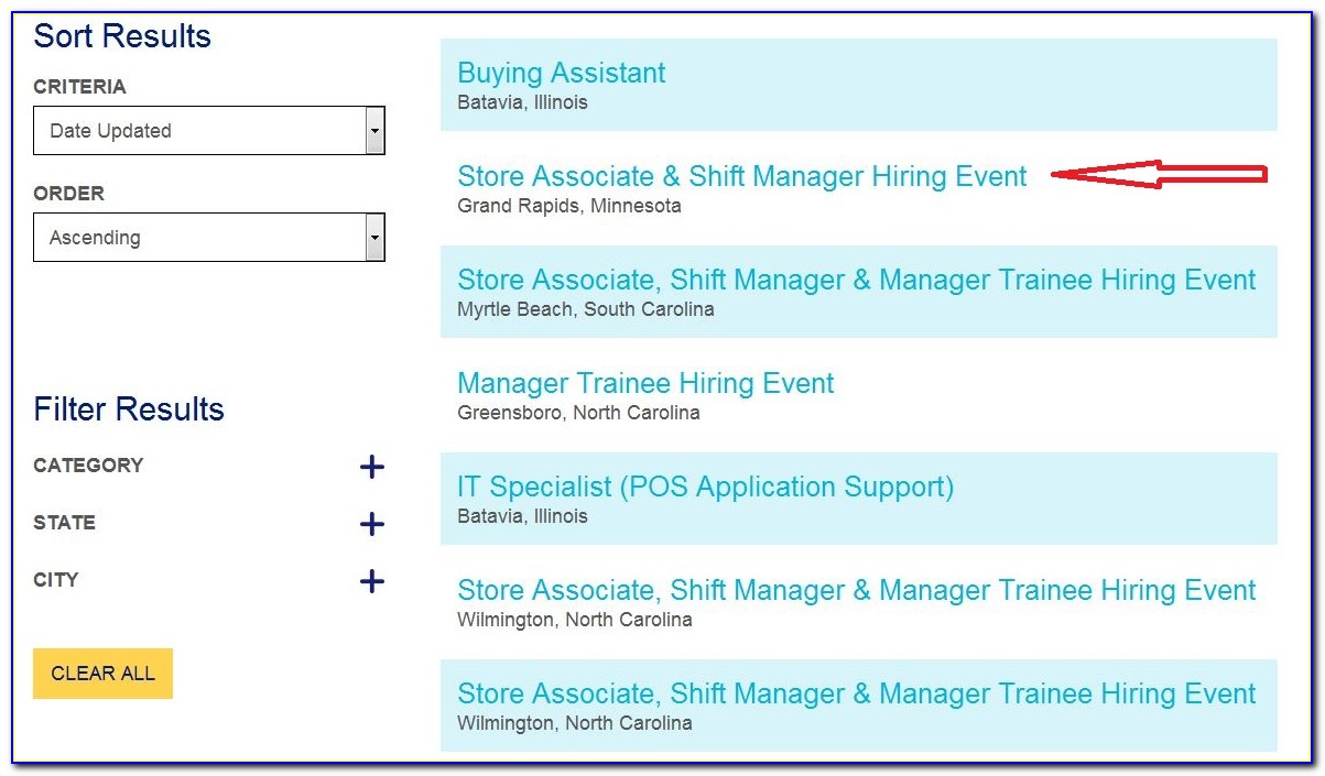 Aldi Store Job Application Form