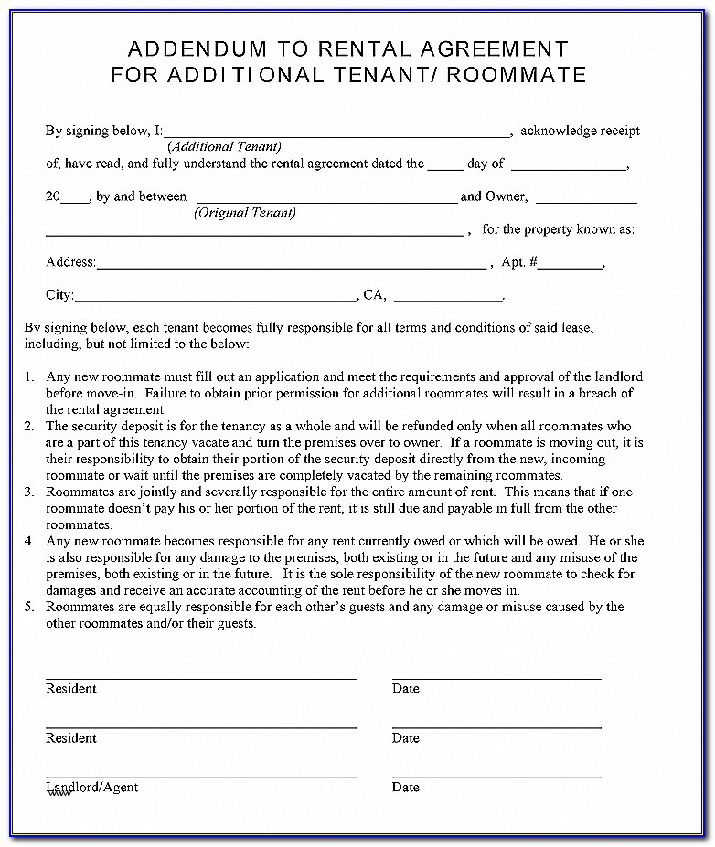 Aoa Lease Forms