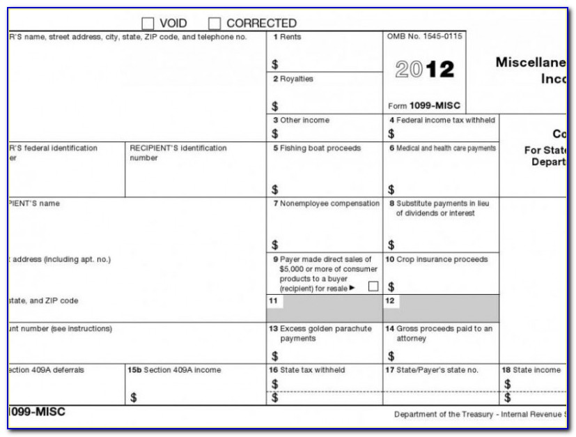 Arizona 1099 Tax Form