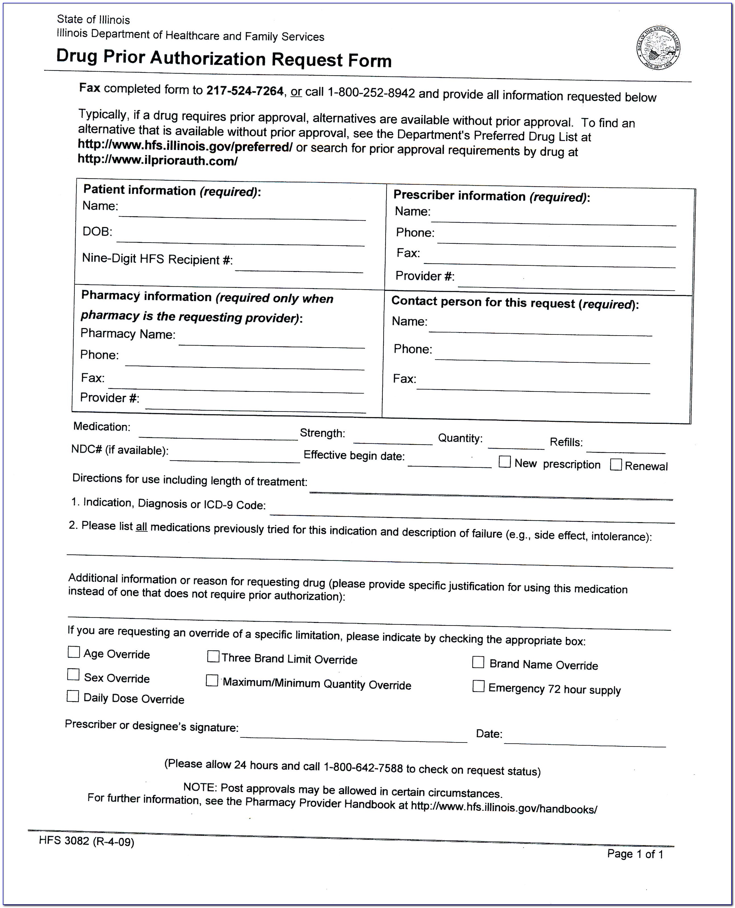 Caremark Medicare Part D Medication Prior Authorization Form