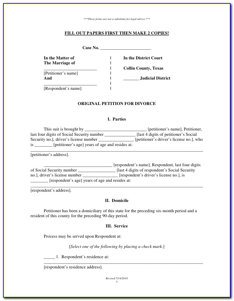 Collin County Probate Court Forms