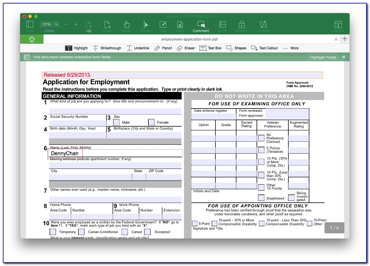 Convert An Existing Form Into A Fillable Pdf Form Online