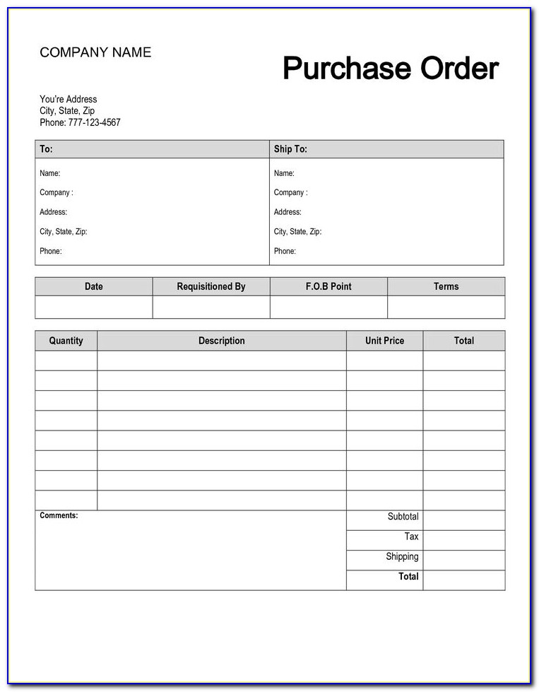 Discount School Supply Printable Order Form