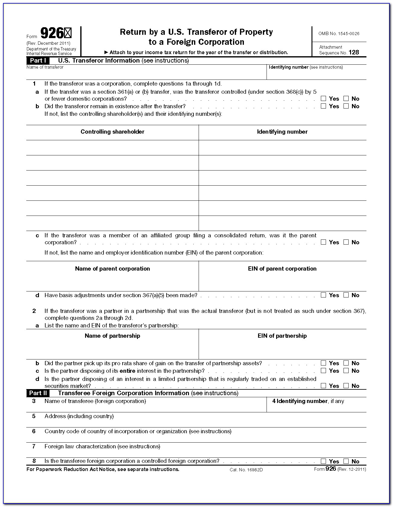 Downloadable Irs Tax Forms