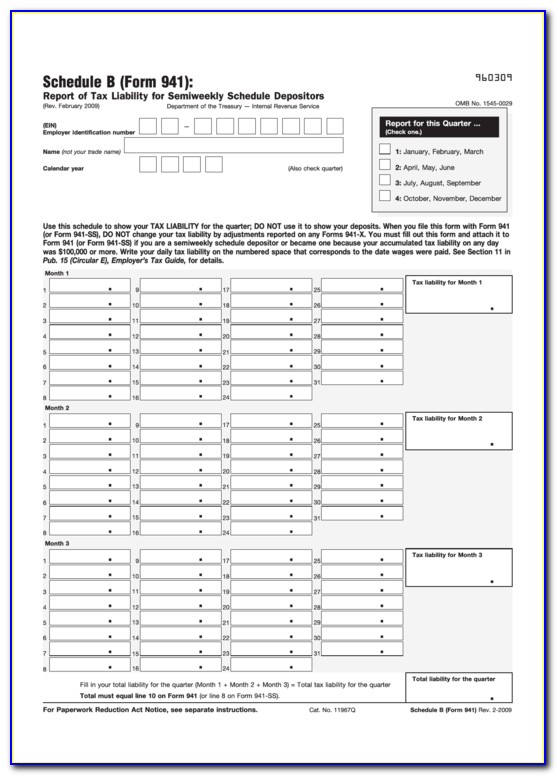 Federal Tax Form 941 Online