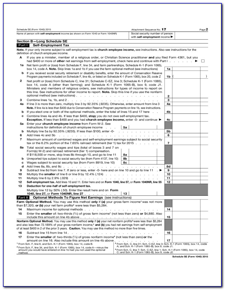 Federal Tax Return Form 1040 Mailing Address