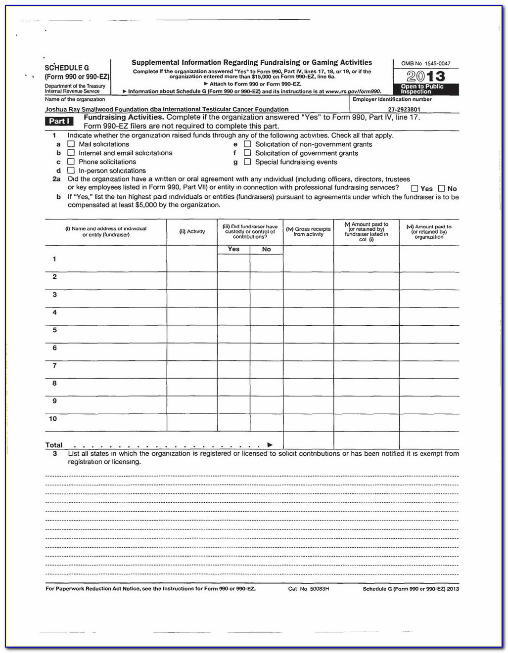 Form 1099 Fillable Free