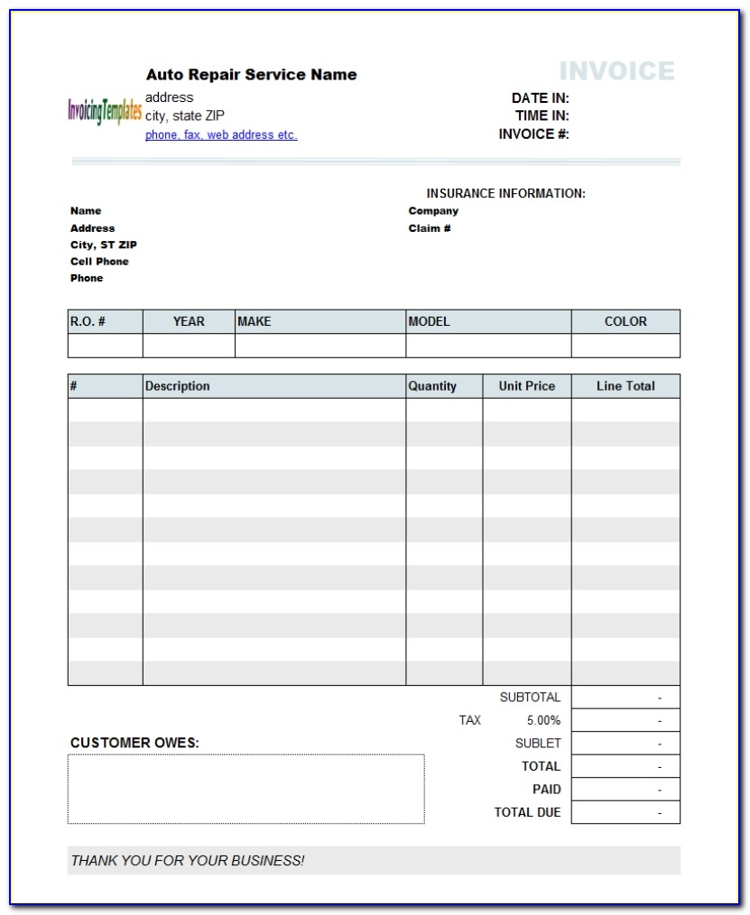 Car Invoice Template 10 Results Found Uniform Invoice Software Handyman Invoice Forms