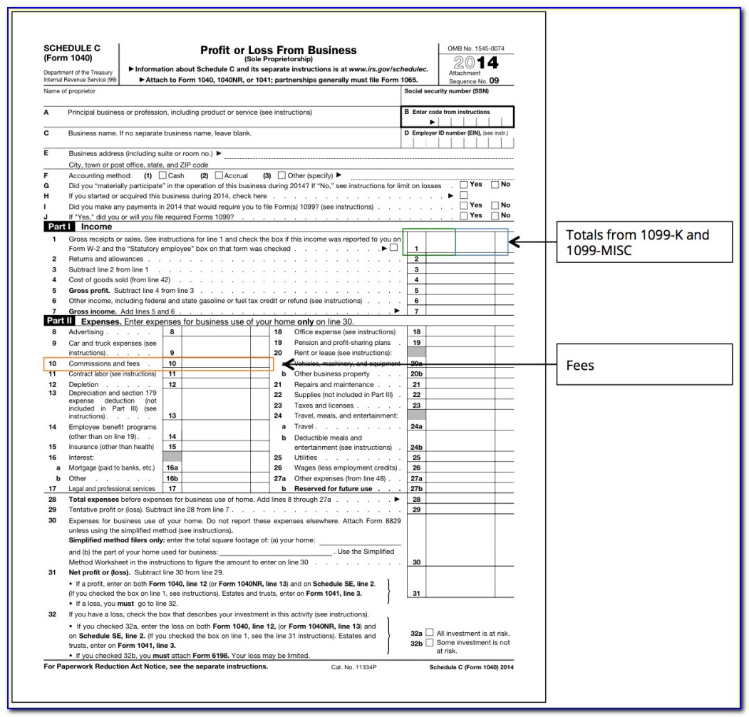 Fillable 1099 Form Download
