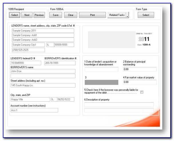 Free Software For 1099 Misc Form