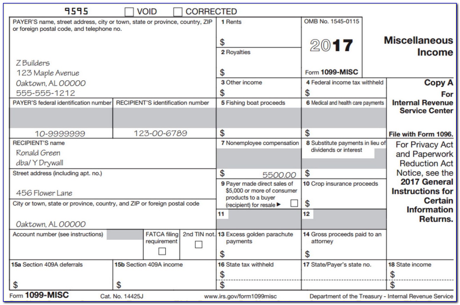 How To Fill Out 1099 Forms For Contractors