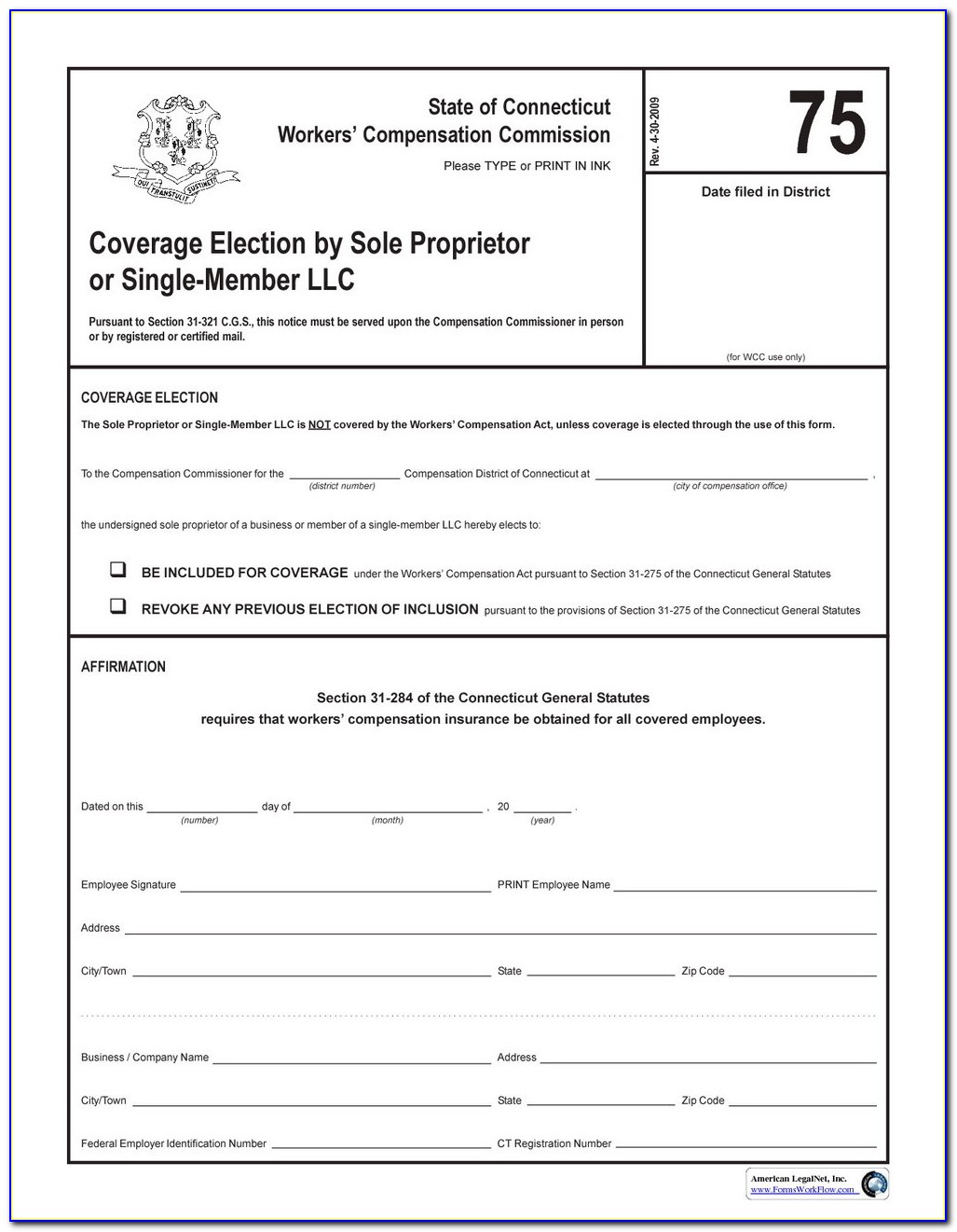 Indiana Workers Compensation Waiver Form