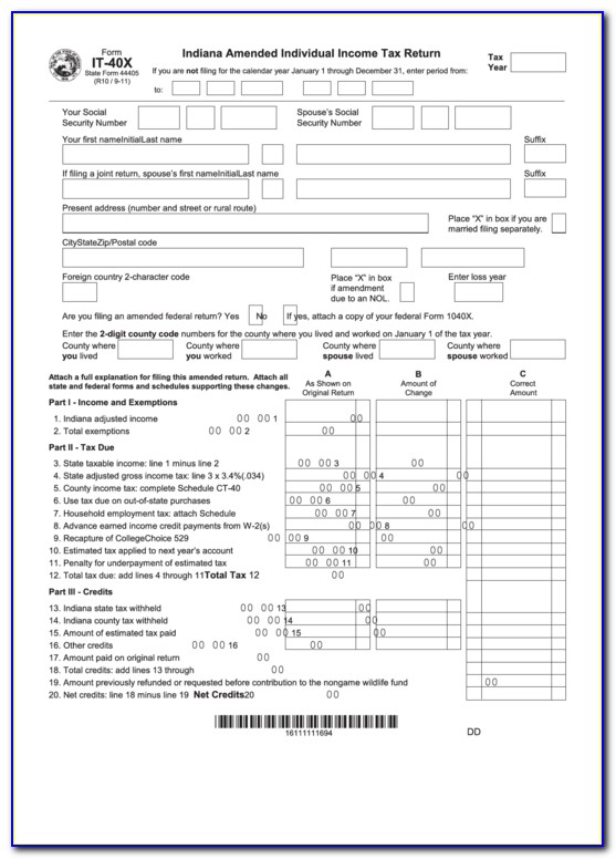 Indiana.gov Tax Forms