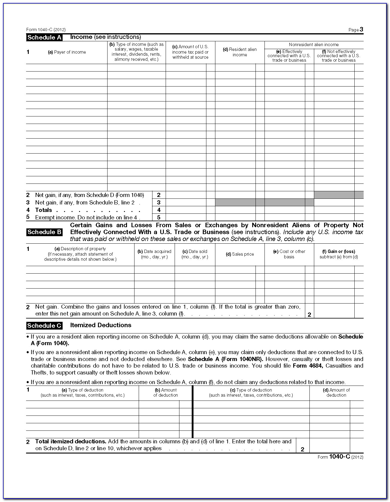 Irs 2011 Tax Forms 1040ez