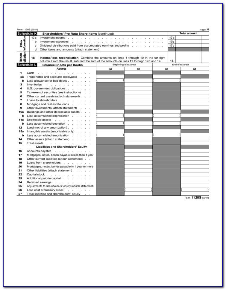 Irs Form 1120 Instructions 2013