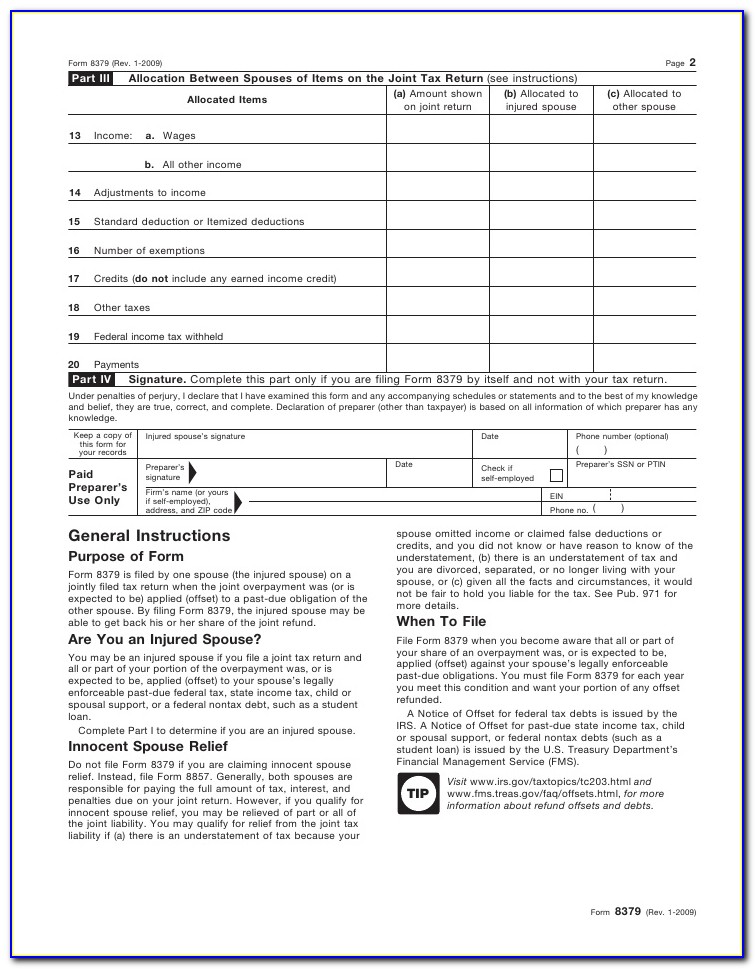 Irs Form 8379 File Online