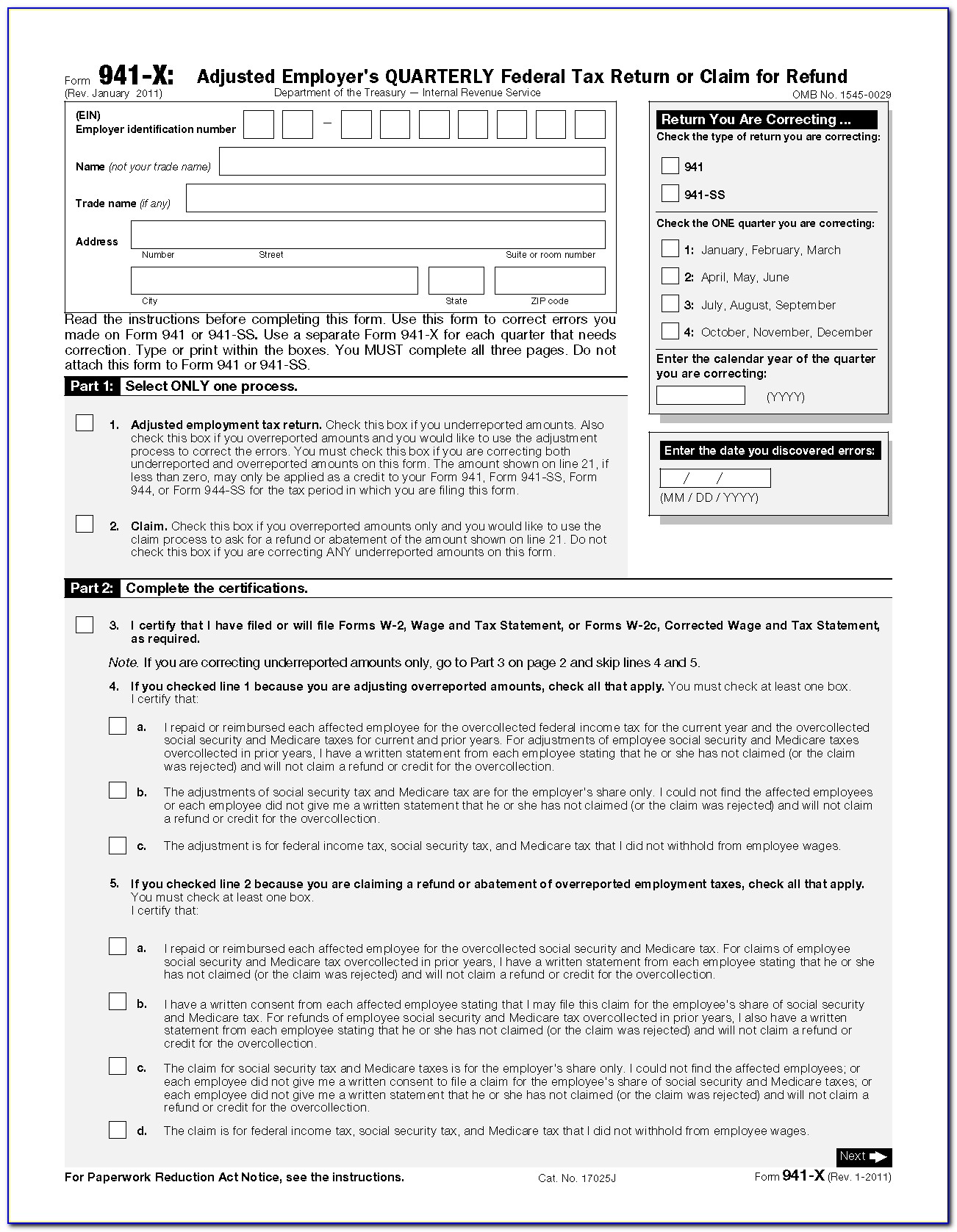 Irs Form 941 Schedule B 2014