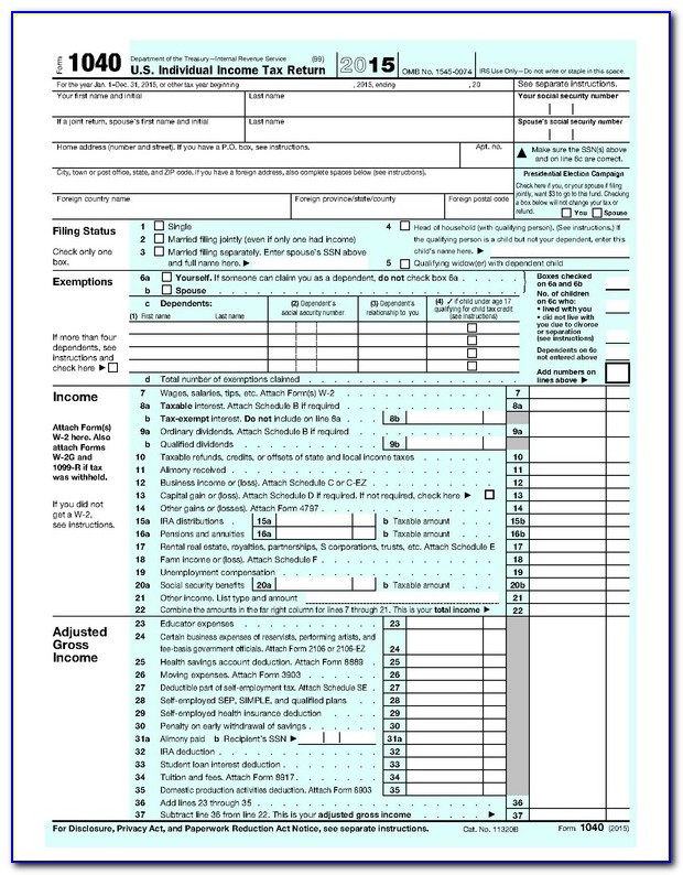 Irs Forms Amended Return