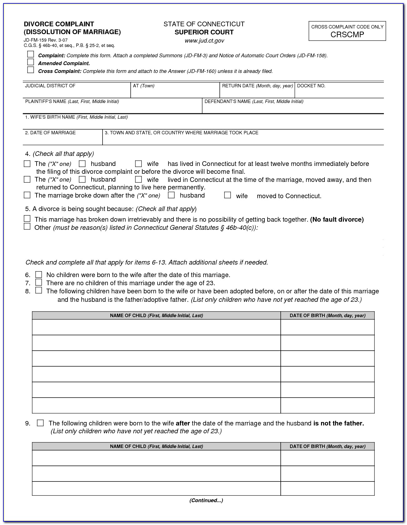Massachusetts Divorce Forms Uncontested