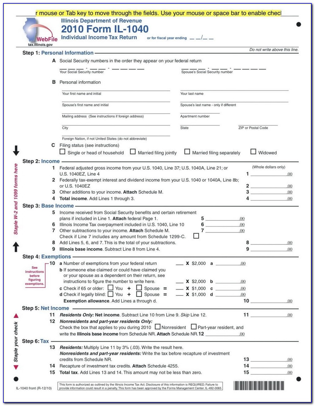 Massachusetts Tax Forms Ez