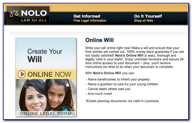 Nolo Legal Forms Free