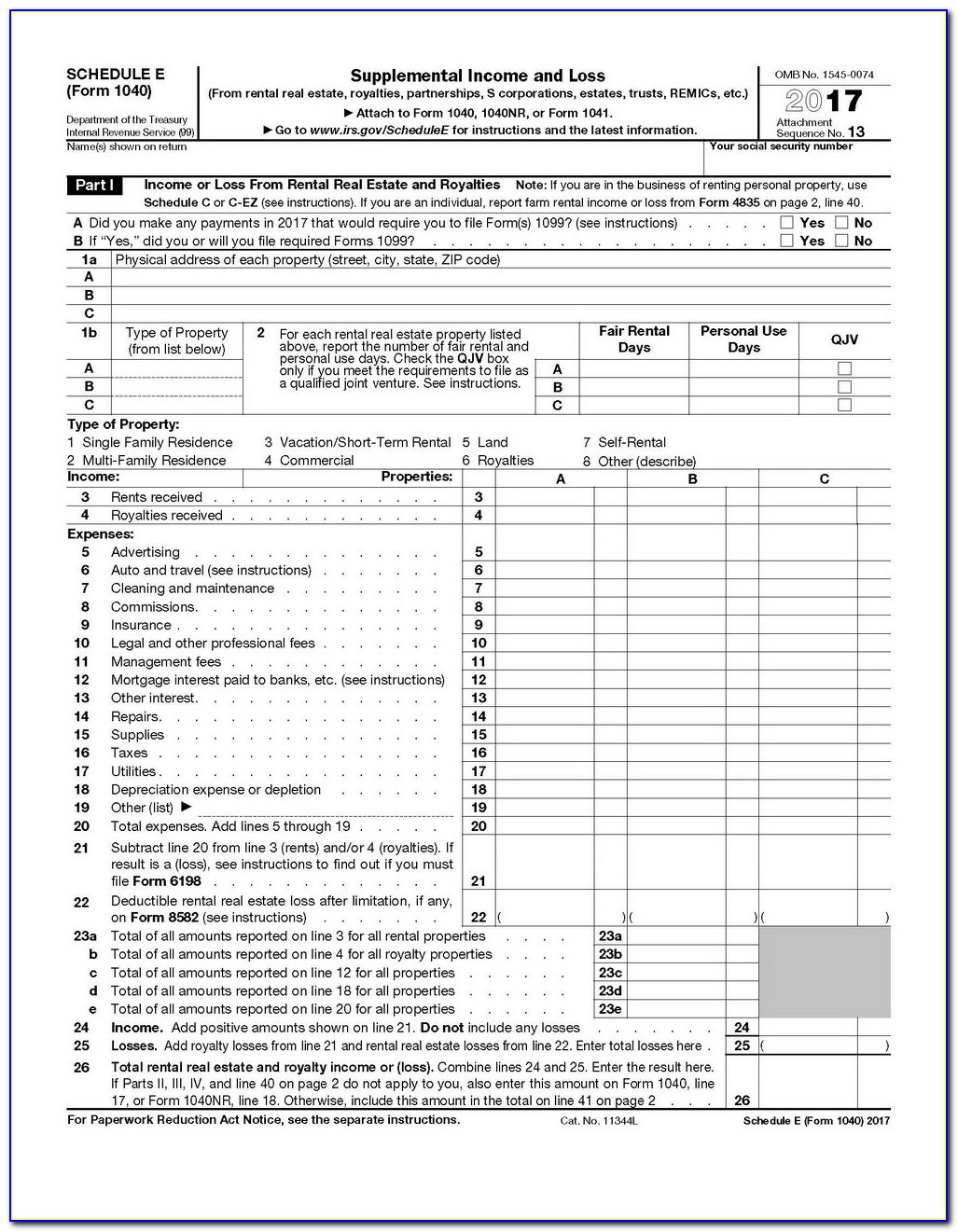 Ohio Income Tax Form 1040ez