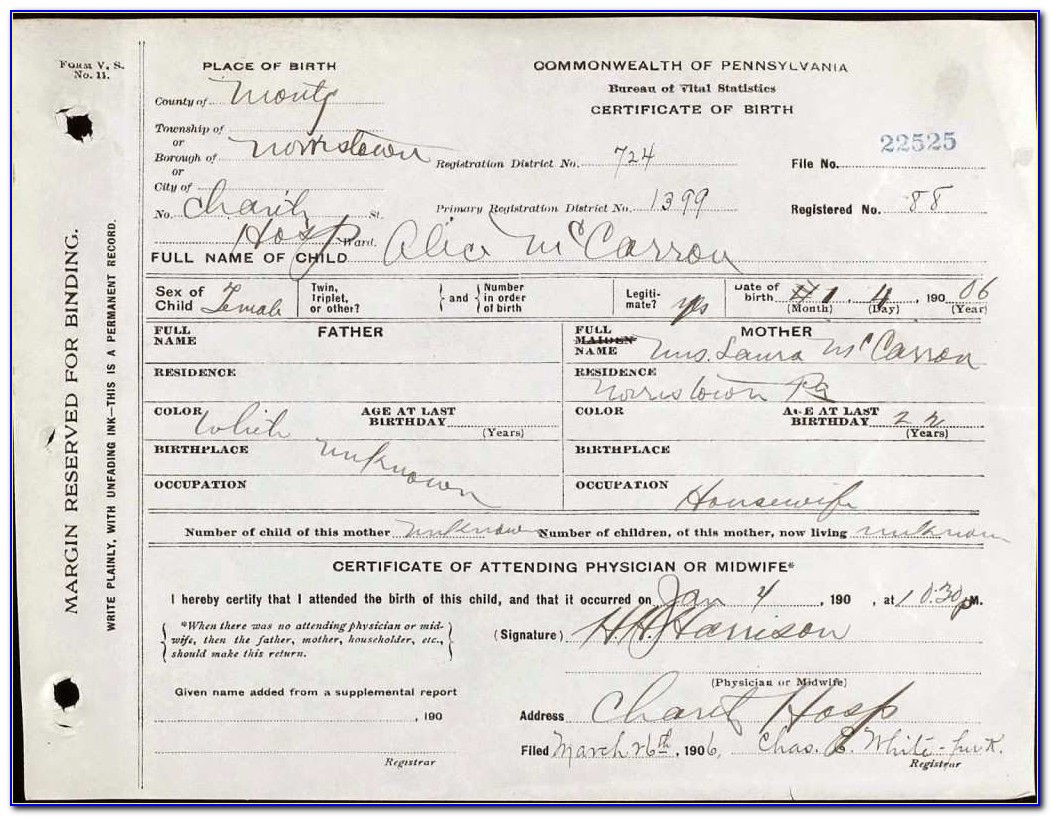 Birth Certificate Pa Fresh 46 New Stock Birth Certificate Pa Fice