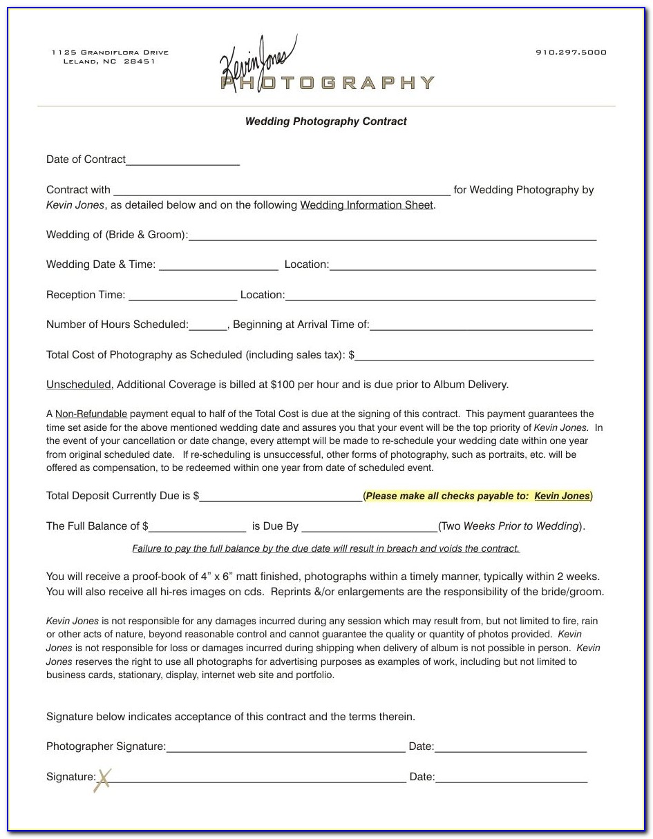 Photography Consent Form Template Gdpr