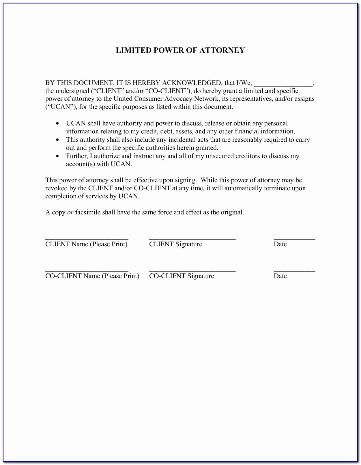 Full Power Of Attorney Template Inspirational 14 Elegant Power Attorney Form Free Printable
