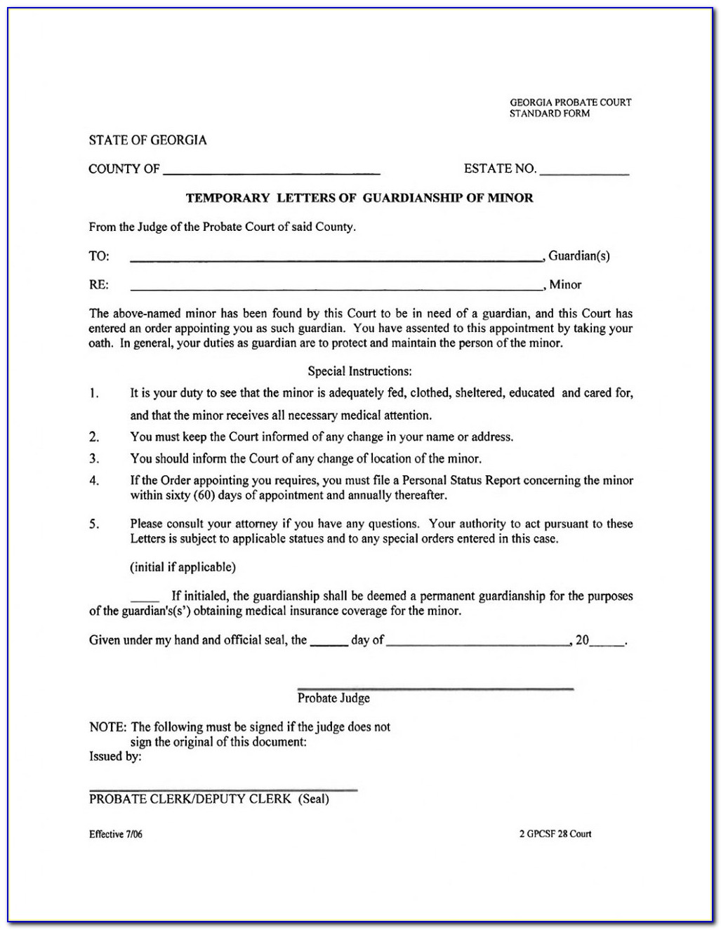 Probate Court Forms Texas