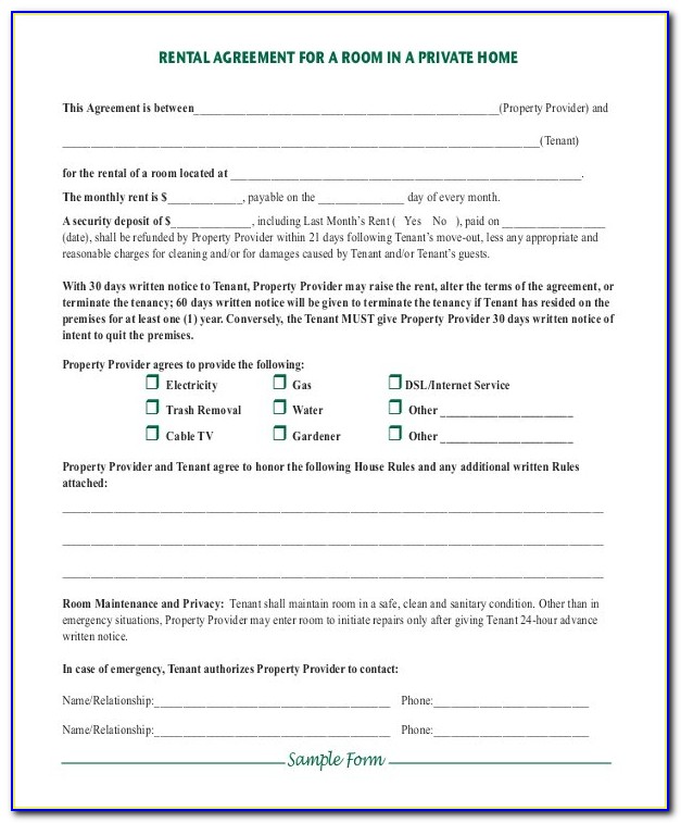 Simple Rental Verification Form