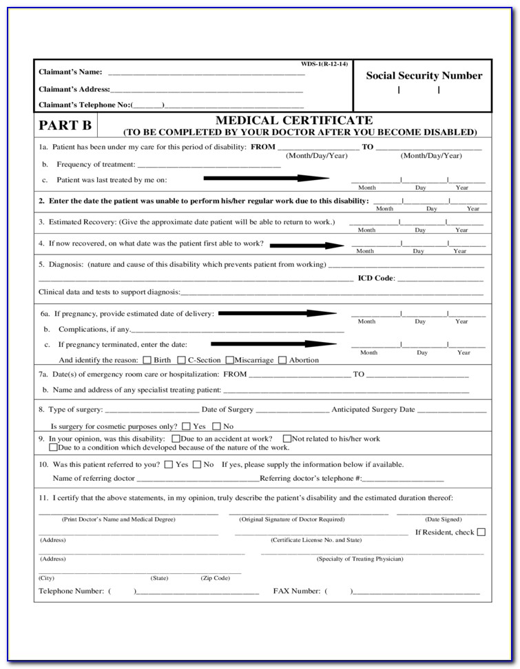 State Of New Jersey Disability Forms
