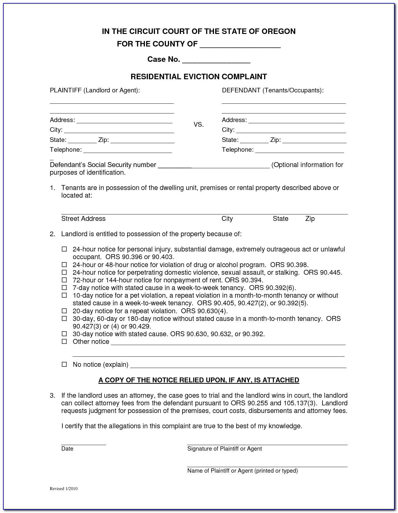 Washington Eviction Kit King County Forms And Instructions