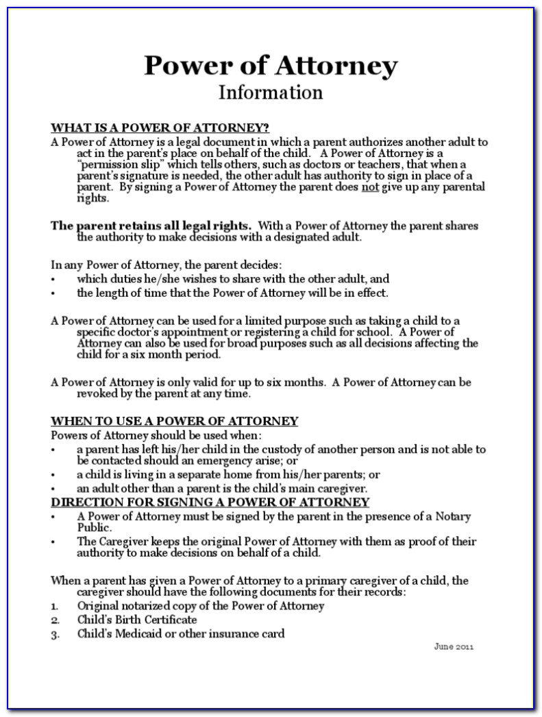 Where Can I Get A Medical Power Of Attorney Form