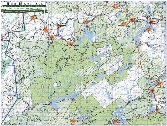Adirondack Trail Maps High Peaks