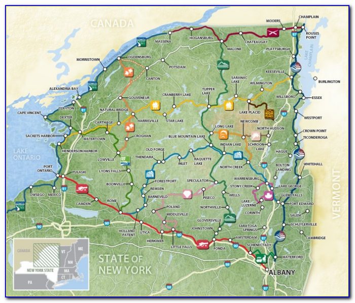 Adirondack Trailhead Maps
