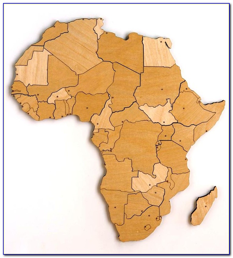 Africa Map Jigsaw Puzzle