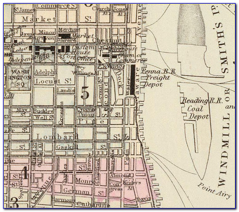 Antique Maps For Sale Philadelphia