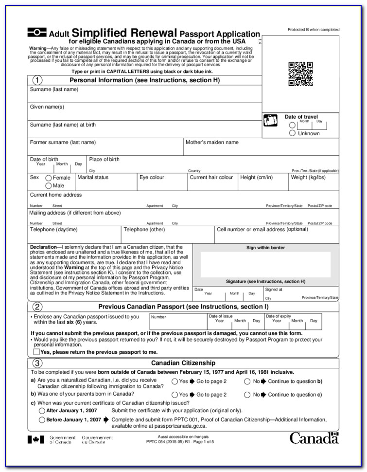 Application Form Renewal Passport Philippines