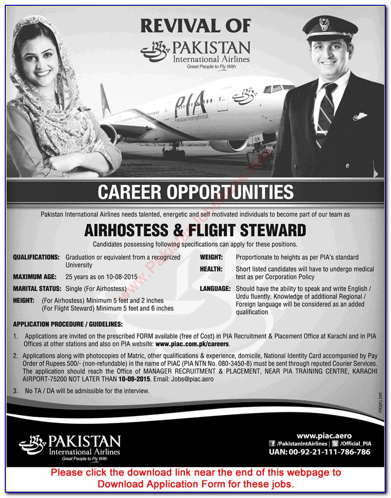 Apply For Air Hostess Job In Nigeria