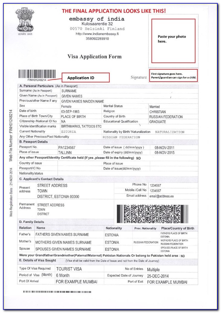 Apply For Indian Visa From Dubai
