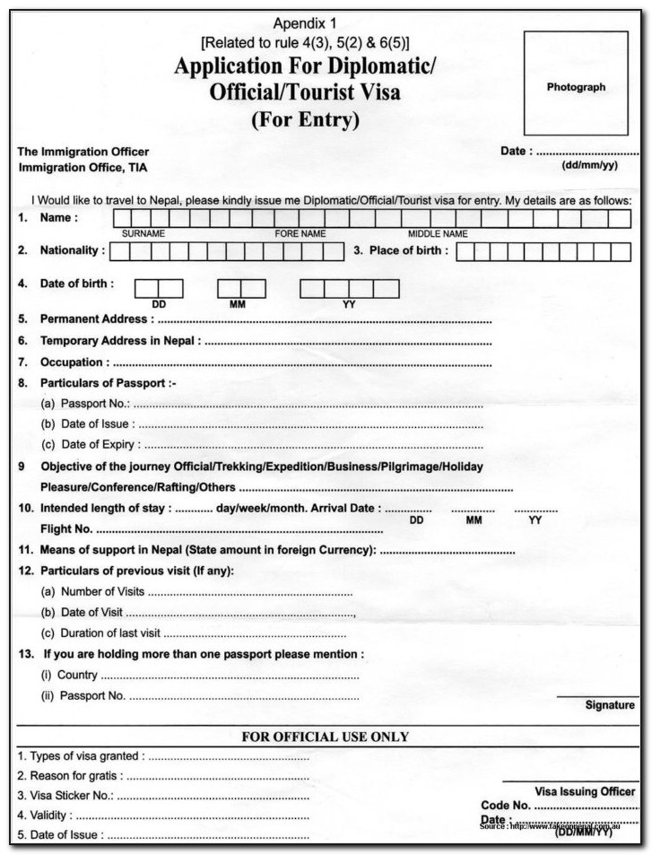 Australian Embassy Jakarta Visa Application Form