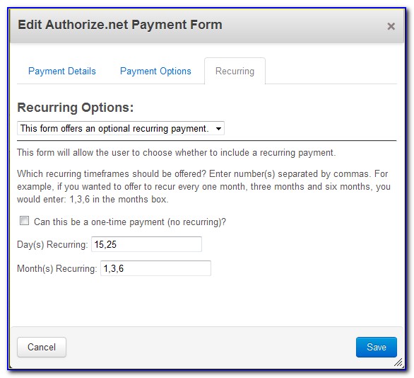 Authorize.net Payment Form Example Php