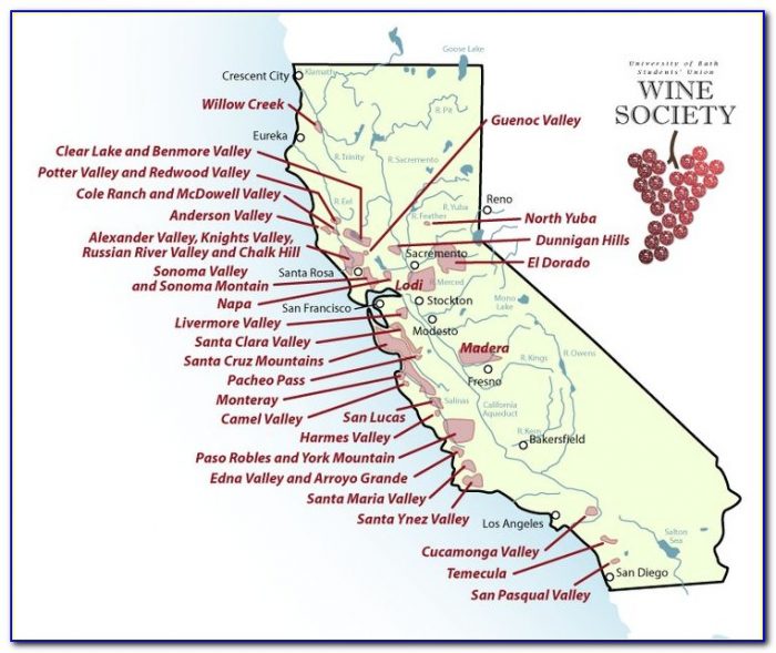 Baja California Winery Map