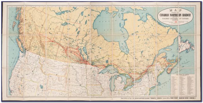 Canadian Pacific Railway Map Minnesota