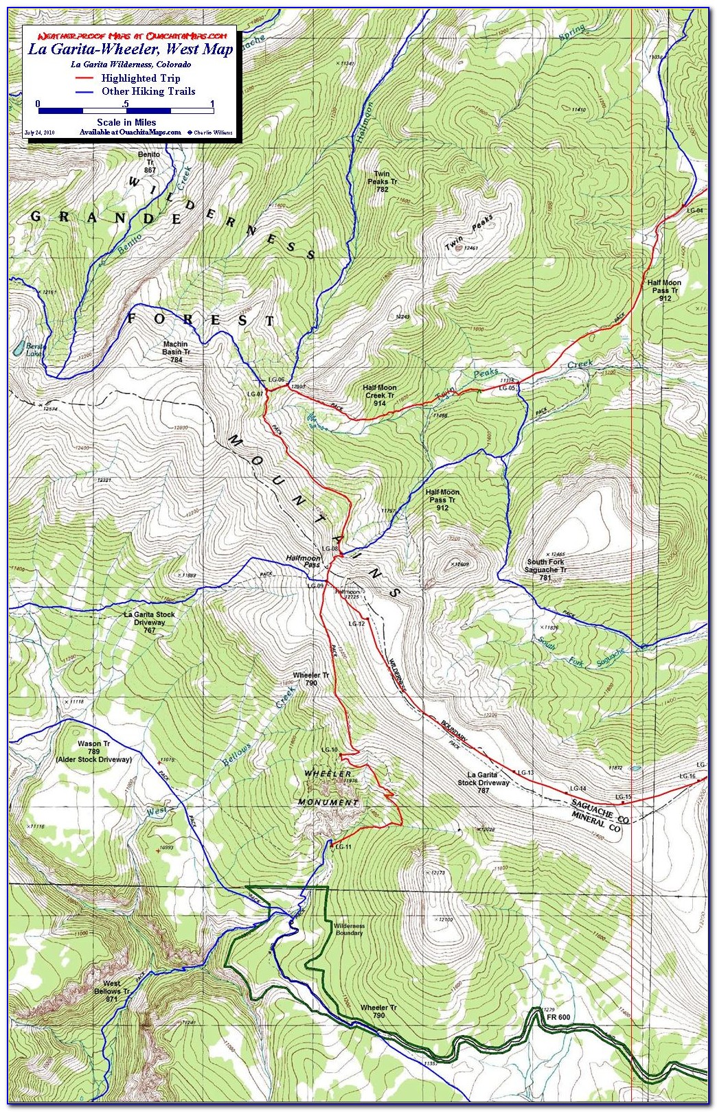 Colorado Topo Maps For Hunting