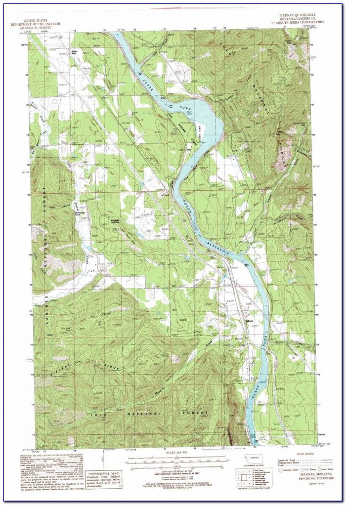 Colorado Topographic Map With Elevations