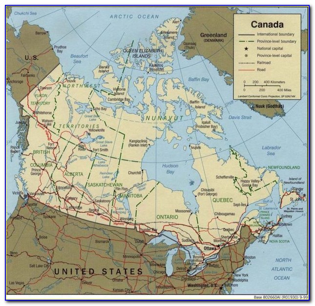Custom Topo Maps Canada