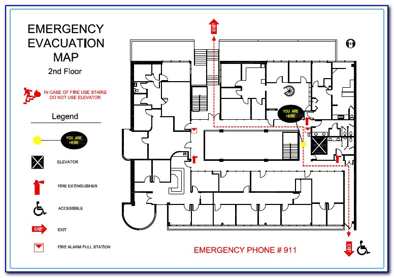 Emergency Evacuation Map Creator