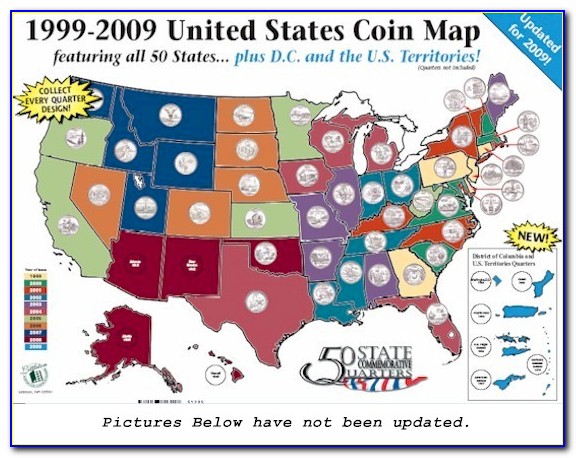 First State Quarters Collectors Map Worth